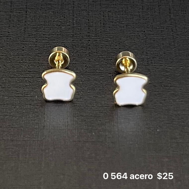 Aretes acero inoxidable