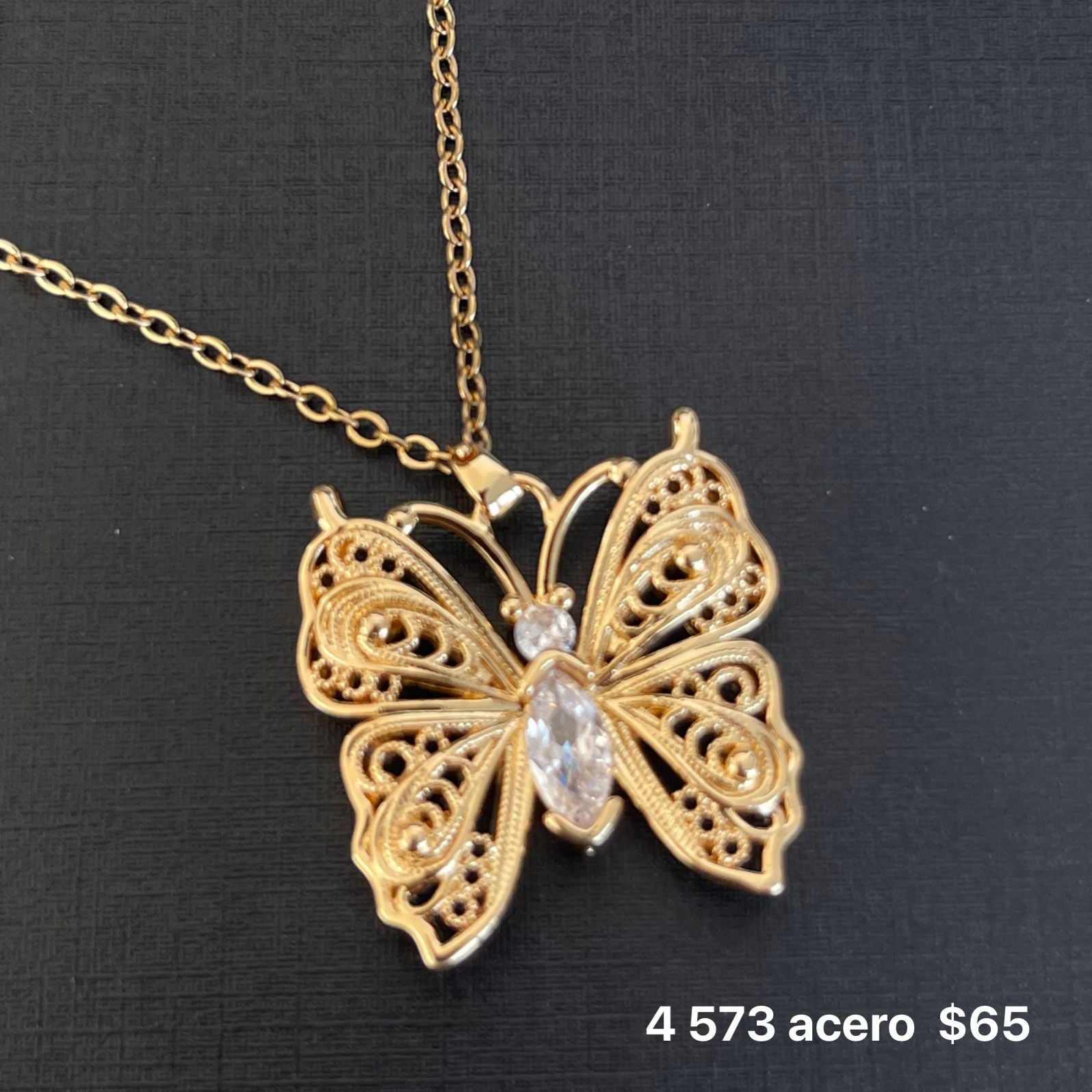 Cadena con dije acero