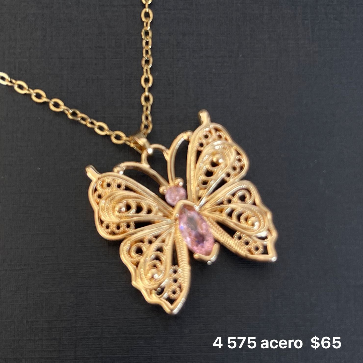 Cadena con dije acero