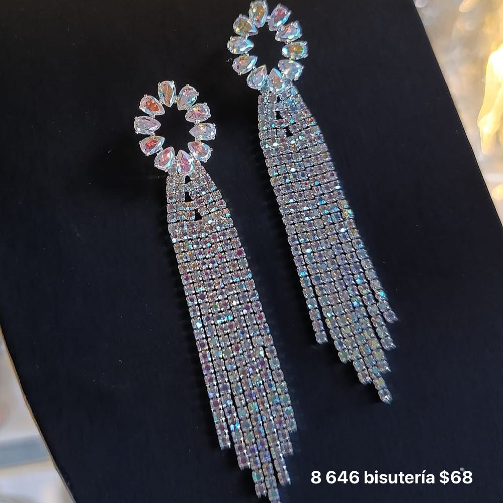 Aretes con cristal
